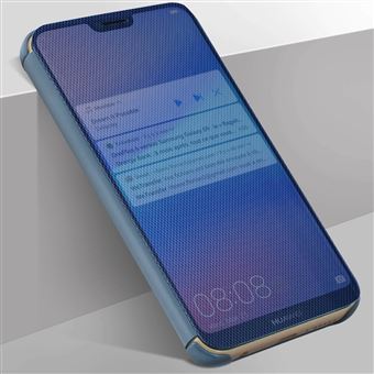 Capa Avizar para Huawei P20 Lite Translúcida Acabamento Sulcado - Azul
