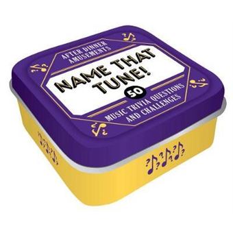 After Dinner Amusements: Name That Tune : 50 Music Trivia Questions and Challenges - 1