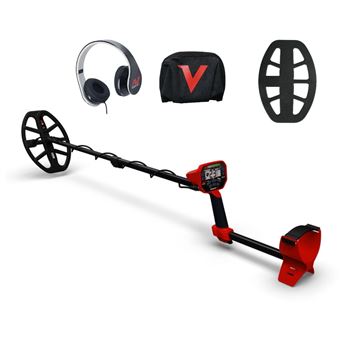 Detector de Metais Minelab Vanquish 440 | Preto/ Encarnado - 1