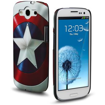 Capa para Telemóvel SBS Marvel | Azul, Vermelho, Branco - 1