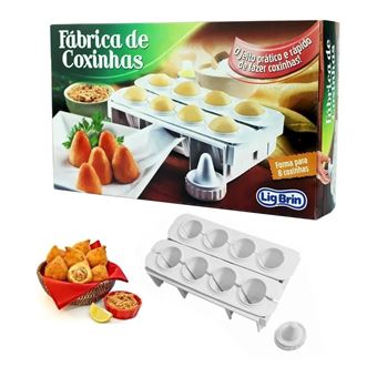 Forma Lig Brin para Coxinha | 8 Unidades - 1