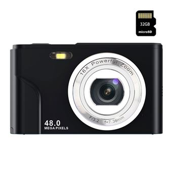 Câmara digital compacta para crianças DUDAO DC311 | 2.7k | 2.4" | 32GB | Rosa - 1