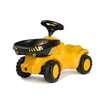 rolly toys rollyMinitrac Dumper Trator Preto e Amarelo
