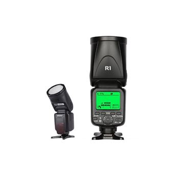 Flash Speedlite TRIOPO R1-CN para Canon Nikon | 1/8000s | 2.4G | LCD - 1
