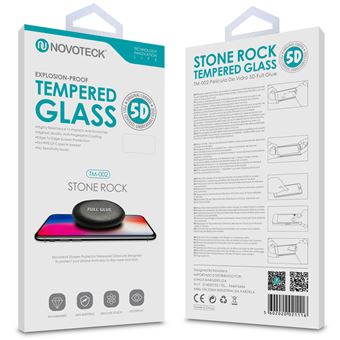 Película Novoteck 5D para Redmi Note 9 - Preto - 1