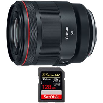 Canon RF 50mm f/1.2L USM + 1 SanDisk 128GB Extreme PRO UHS-II 300 MB/s + PDF 15 Técnicas para Melhorar as suas Fotografias - 1