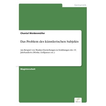 Das Problem Des Kunstlerischen Subjekts - Paperback / softback - 1998 - 1