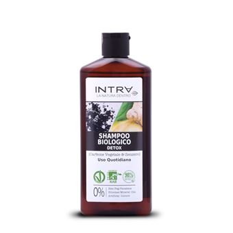 Champô Intra Activated Charcoal & Ginger Organic Shampoo Detox - 1