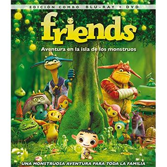 Friends: Mononokeshima no Naki (Friends: Naki on the Monster Island) / Friends: Aventura En La Isla De Los Monstruos - (2Blu-ray) - 1
