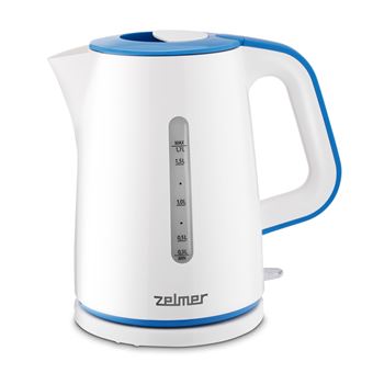 Chaleira Elétrica Zelmer ZCK7620B | Azul, Branco - 1
