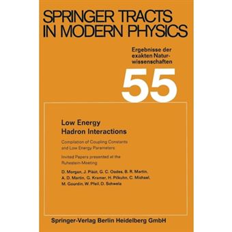 Low Energy Hadron Interactions - Invited Papers Presented at the Ruhestein-meeting, May 1970 - Paperback - 2013 - 1