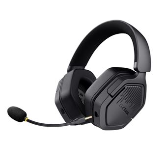 Auscultadores Gaming Trust GXT 493 Carus Preto Auscultadores e