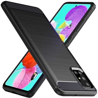 Capa Advansia para Samsung Galaxy A51 5G TPU Silicone | Fibra de Carbono -  Preto - Capa Telemóvel - Compra na Fnac.pt