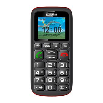 Telefone para Idosos MaxCom Comfort MM428 | Vermelho - 1