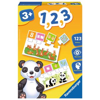 Brinquedo educativo Ravensburger 1, 2, 3 - 1