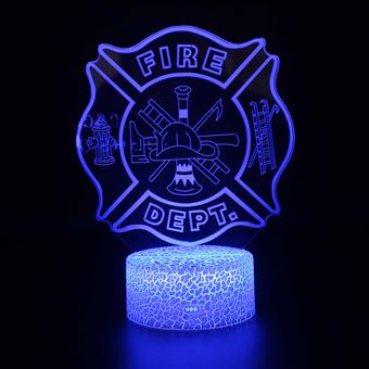 Lâmpada 3D HSMY | Infantil | Multicolorido com Controlo Remoto | ICON | 727 - 1