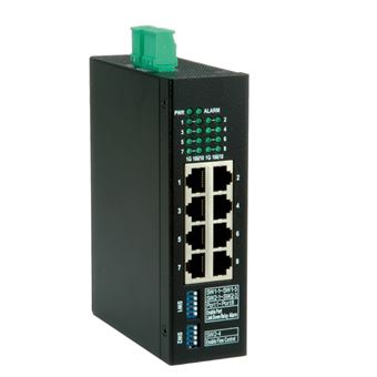Switch de Rede ROLINE Gigabit Ethernet Industrial Switch | Preto - 1