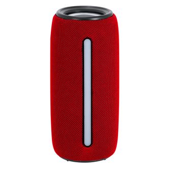 Coluna Utilinox | Vermelho | Bluetooth® | Saída de 2x5W | Luzes Led - 1