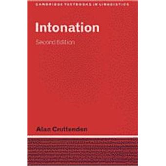 Intonation, Cambridge Textbooks In Linguistics - 1