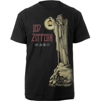 T-shirt Rock Off LED ZEPPELIN | Hermit | Preto | M - 1