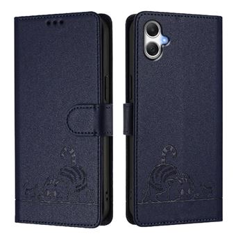 Capa ZURSANA para Samsung Galaxy A06 5G | Suporte | Bloqueio RFID | Fecho Magnético | Azul - 1