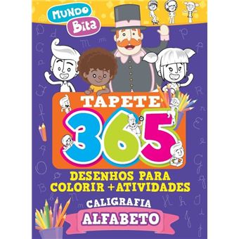 Mundo Bita - Tapete 365: Desenhos Para Colorir + Atividades - 1