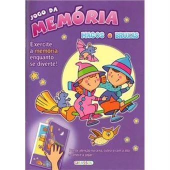 Jogo Da Memoria - Magos E Bruxas - 1