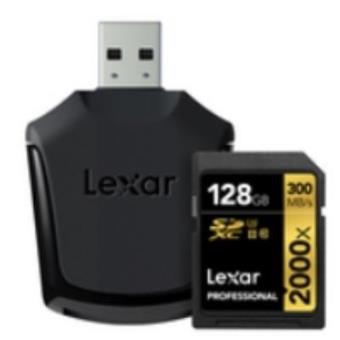 Lexar 128GB SDXC UHS-II - 1