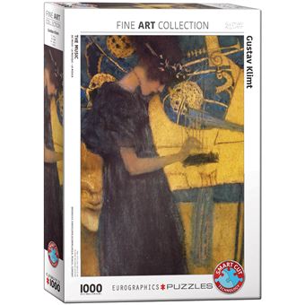 Puzzle Eurographics The Music by Gustav Klimt | 1000 Peças - 1