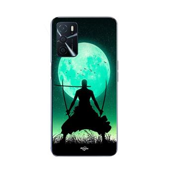 Capa Maniacase para Oppo A16 roronoa zoro triple sword full moon - 1