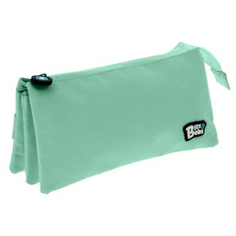 Estojo Escolar Triplo Grafoplas Bits & Bobs 2023 Menta Soft 37545492 - 1