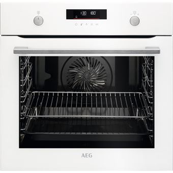 Forno Elétrico AEG Forno multifunções Série 6000 SurroundCook com LUX | Pirolítico | 71 L | 59.5 cm | A+ | Branco - 1
