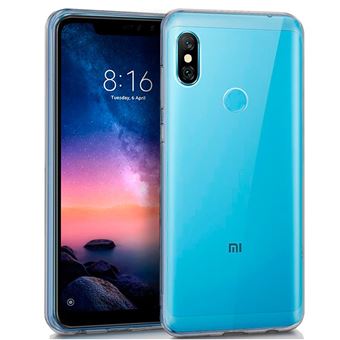 Capa Livro COOL em Silicone para Xiaomi Redmi Note 6 Pro Transparente - 1