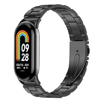 Bracelete de Aço + Ferramenta GIFT4ME para Xiaomi Smart Band 10 | Preto - 1