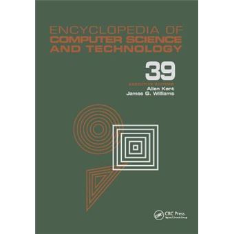 Encyclopedia Of Computer Science And Technology Volume 39  Supplement 24  Entity Identification To Virtual Reality In Driving Simulation - 1