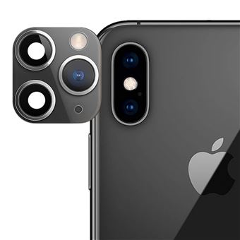 Aparelho Fotgráfico Falso Avizar para iPhone 11 Pro Autocolante | Protege Câmara | Vidro - Preto - 1
