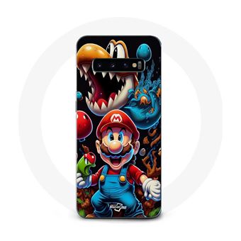 Capa Maniacase para Samsung Galaxy S10 Plus filme super mario bros - 1