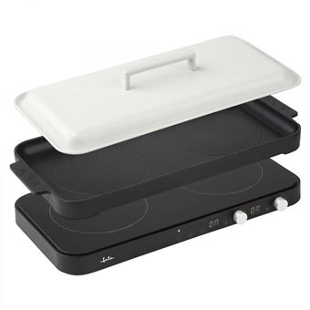 Placa Portátil de Indução JATA JEVI1470 | 2800 W | 2 Zonas | Preto - 1