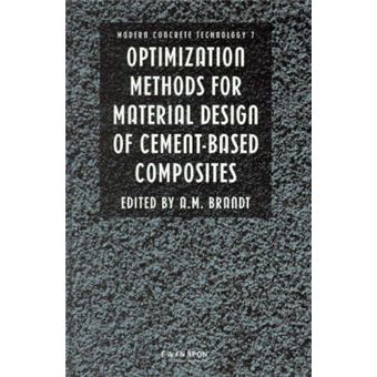 Optimization Methods for Material Design of Cement-based Composites - Hardback - 1998 - 1