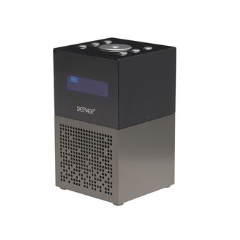 Denver CRD-510 Relógio Digital Preto, Cinzento rádio - 1