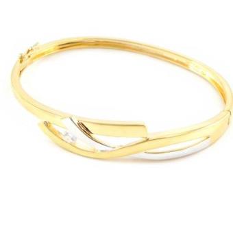 Altesse - Ouro pulseira folheado "Câlin" bicolor - 1