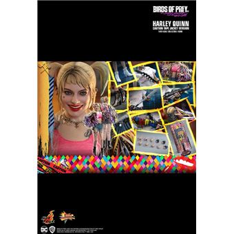 Figura Hot Toys MMS566 - DC Comics - Birds Of Prey - Harley Quinn Caution Tape Jacket Version - 1