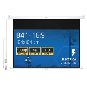 Ecrã de Projeção iggual PSIPS184 | Branco - 1