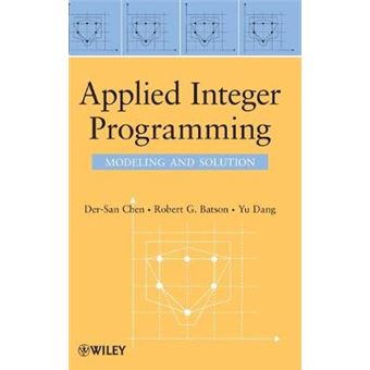 Applied Integer Programming - Modeling and Solution - Hardback - 2010 - 1