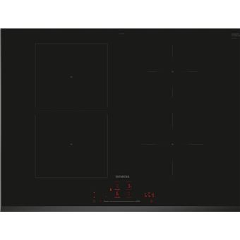 Placa de Indução Siemens iQ500 ED751HSB1E | Elétrica | 71 cm | 4 Zonas | Preto - 1
