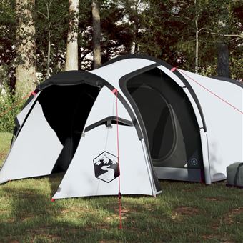 vidaXL Tenda de campismo p/ 2 pessoas 254x135x112 cm tafetá 185T azul