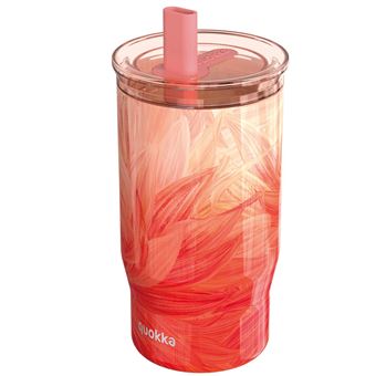 Garrafa Térmica Quokka Mist | 720 ml | com Canudo Integrado | Rosa - 1