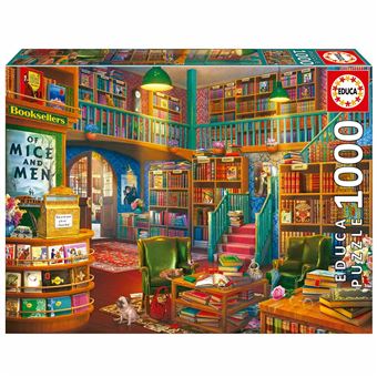 Puzzle Educa Livraria | 1000 Peças - 1