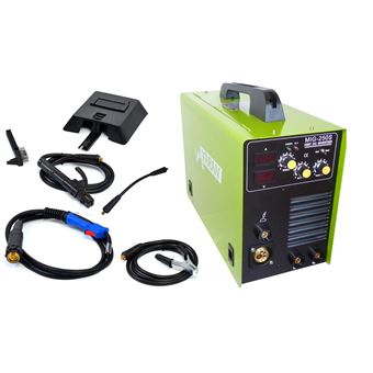 Estação de Soldagem a Arco Varan Motors - var-mig250s | Portátil | MIG | 250 A | Visor Digital + Acessórios - Verde - 1