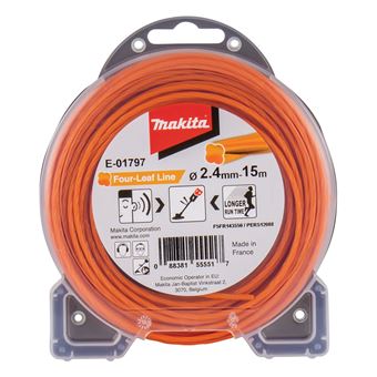Linha para Roçadeira Makita E-01797 | Laranja - 1
